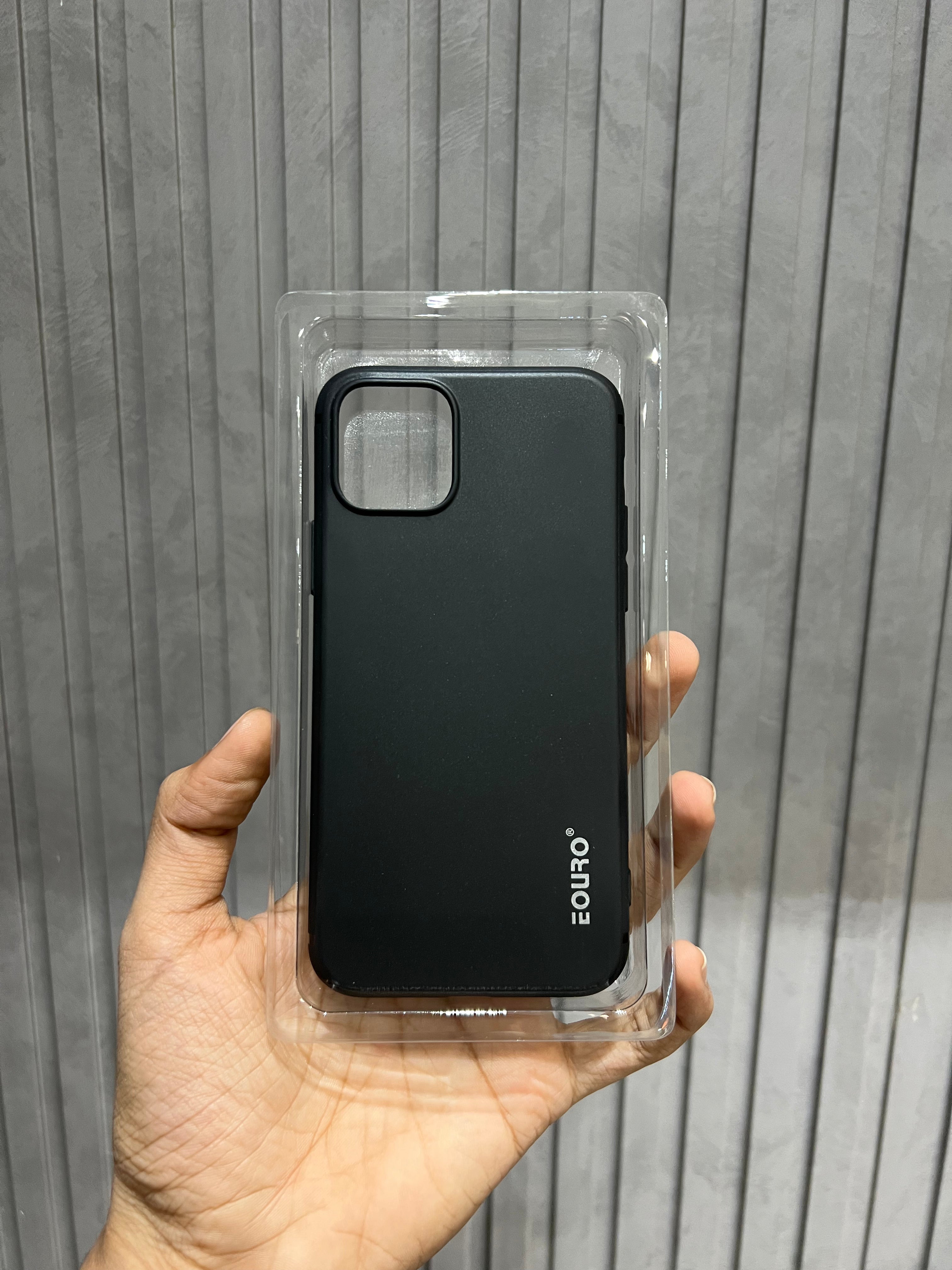 iPhone 12 Pro Euro case Black