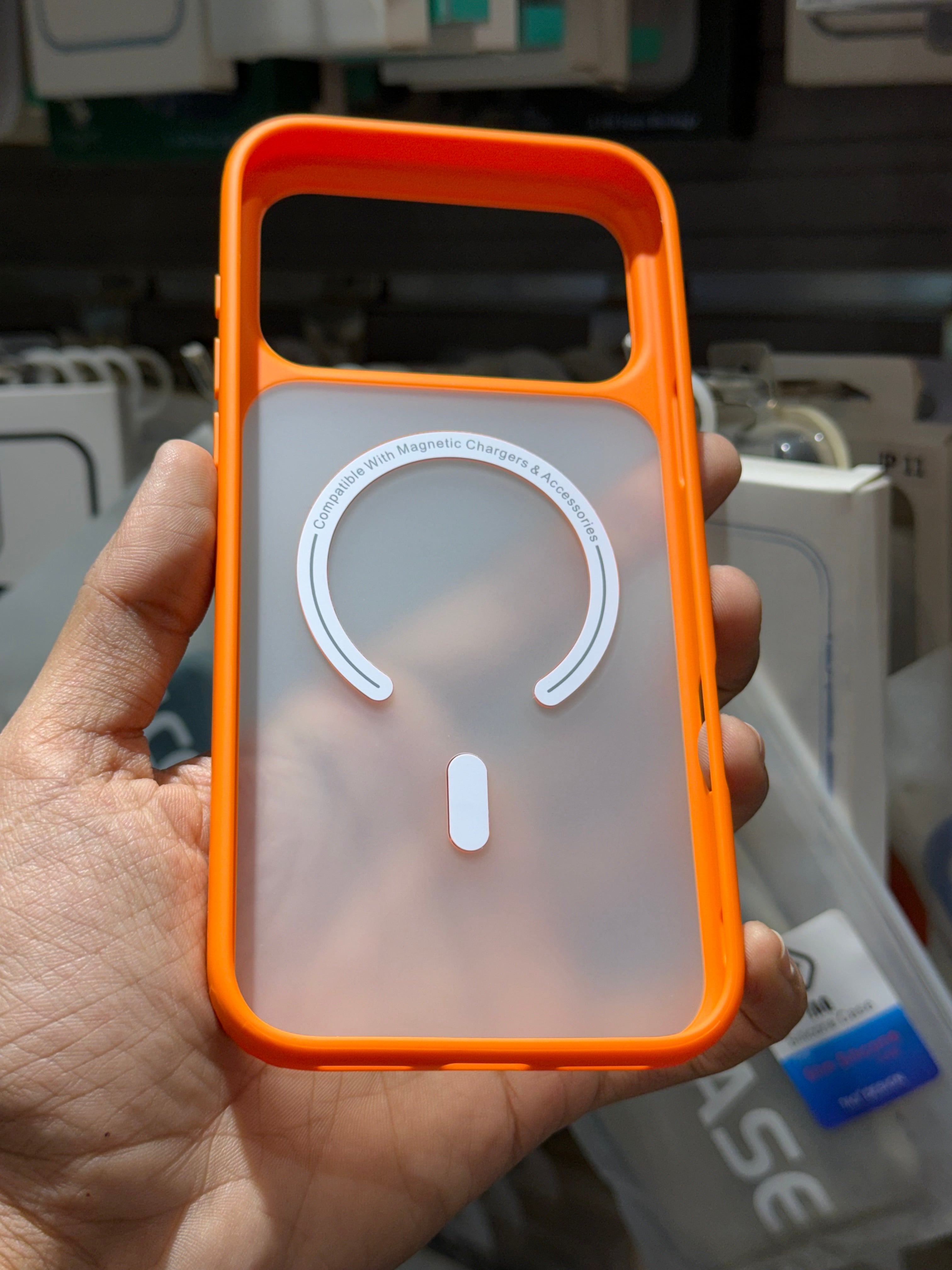 X-Level Magnet Armor Case - Orange - iPhone 17 Series