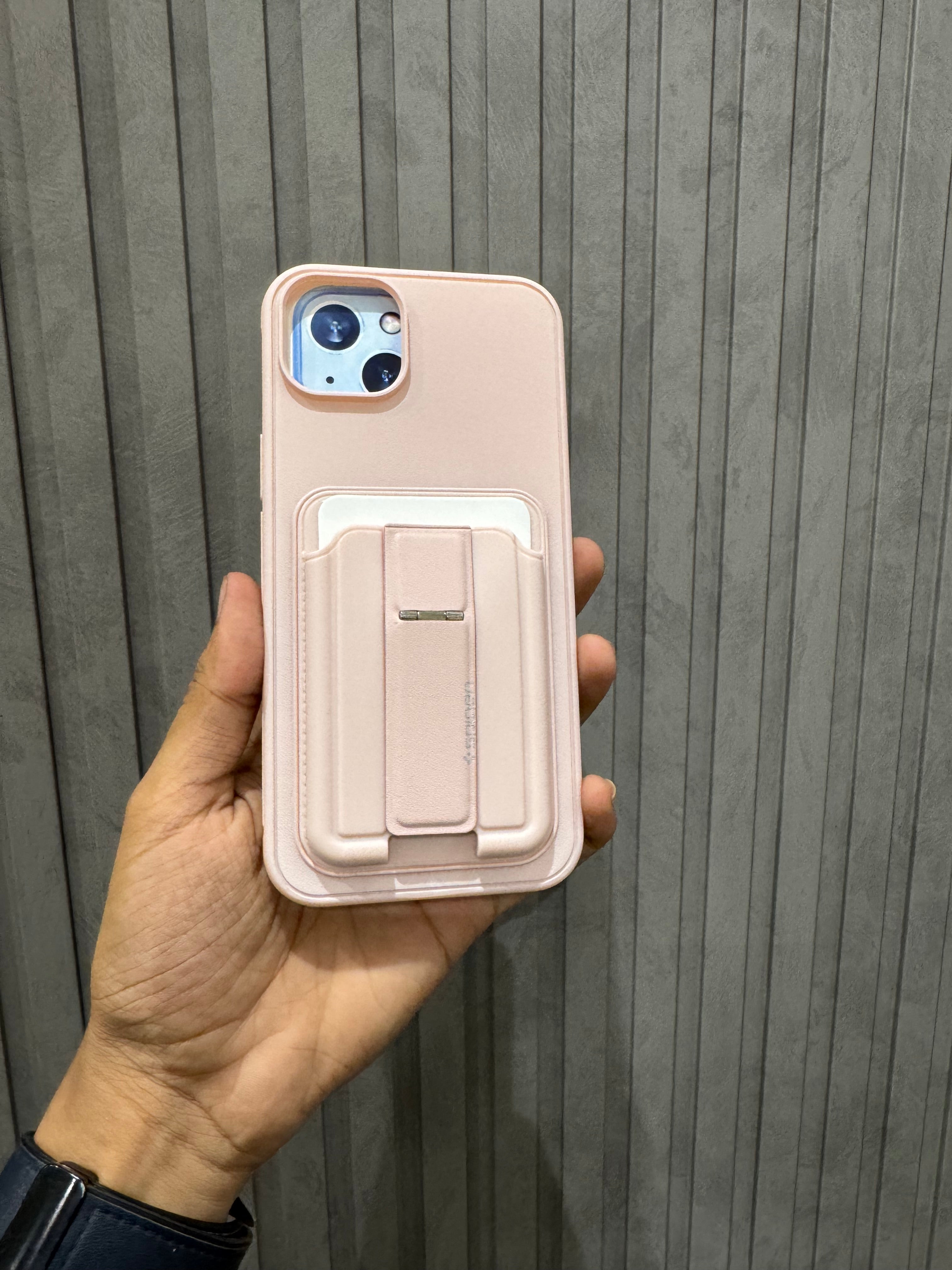 Spigen 3 in 1 Phone Case - Built in Card Holder & Phone Stand Case