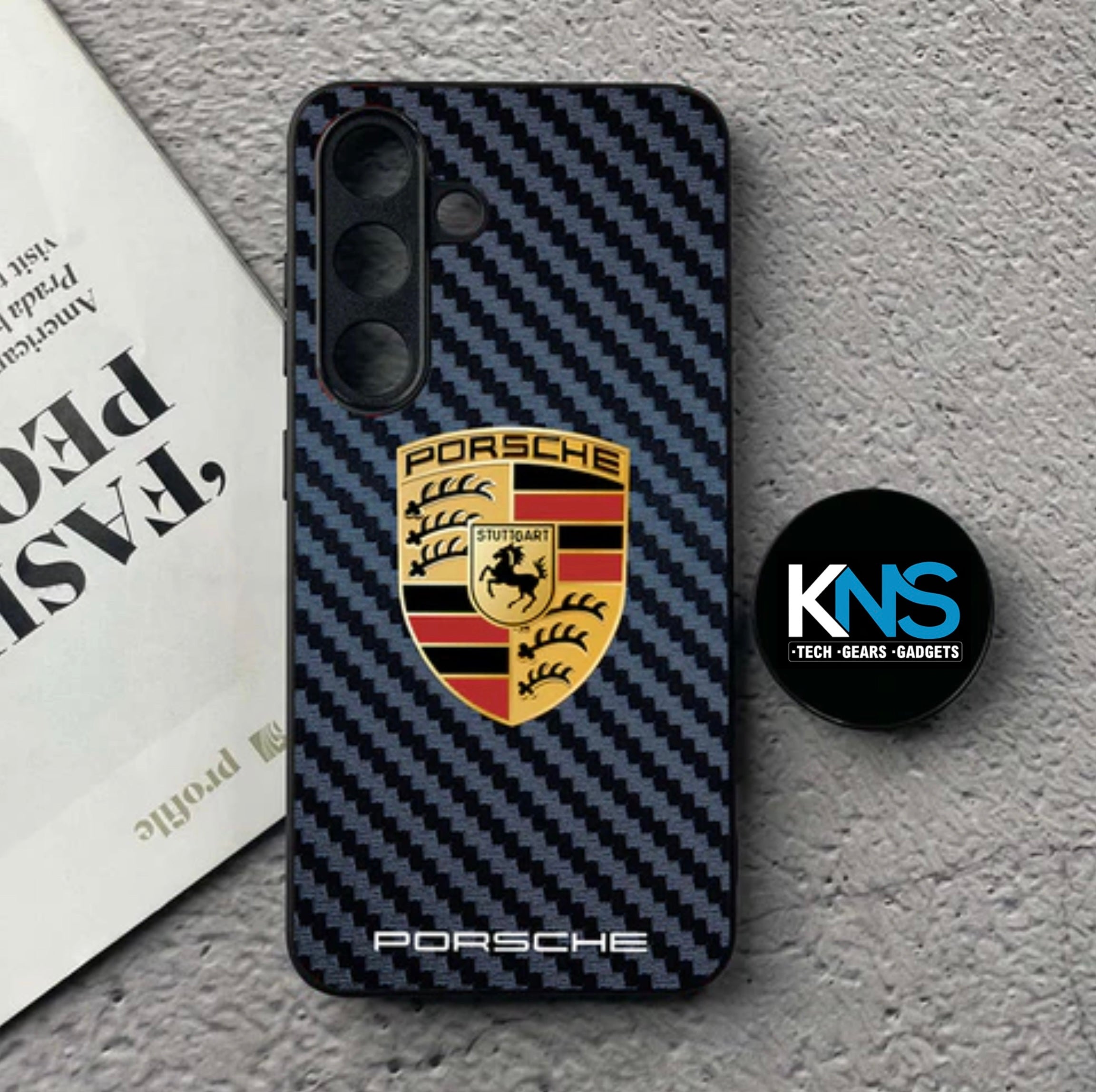 Porsche Carbon Fiber Car Case