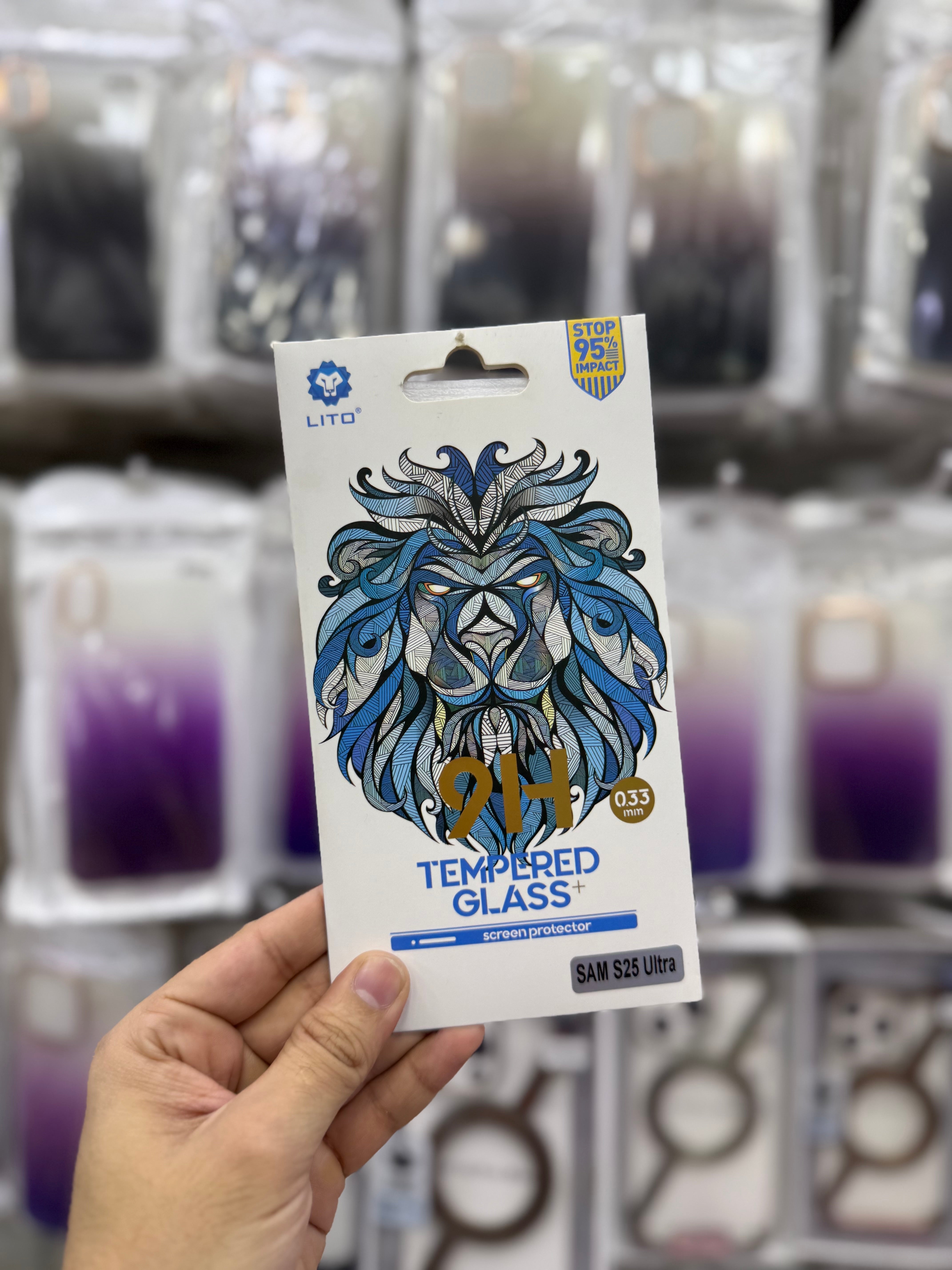 Lito 9H Borderless Clear Screen Protector - S24 Ultra & S25 Ultra