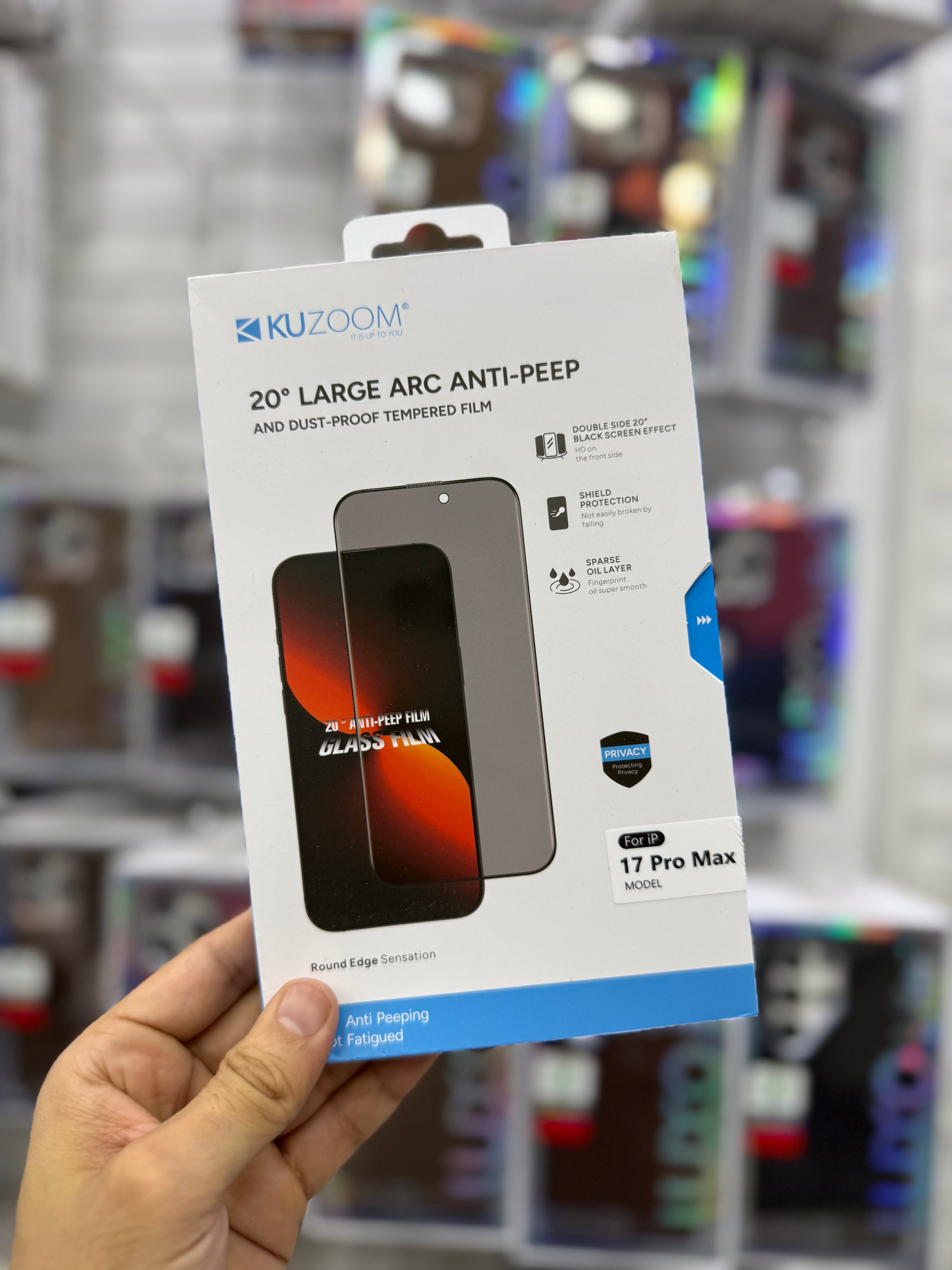 Kuzoom Privacy Screen Protector - 17 Series