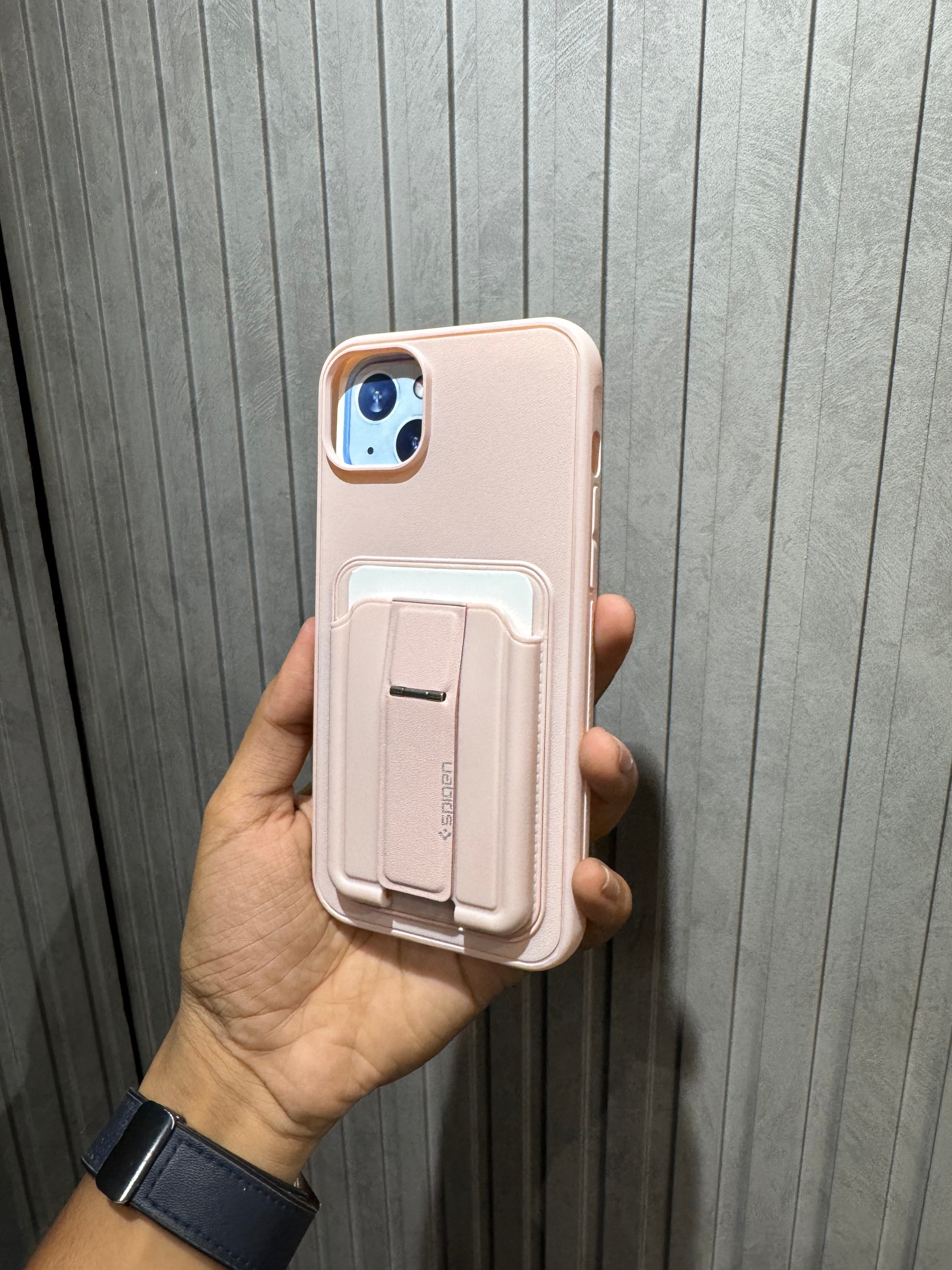 Spigen 3 in 1 Phone Case - Built in Card Holder & Phone Stand Case