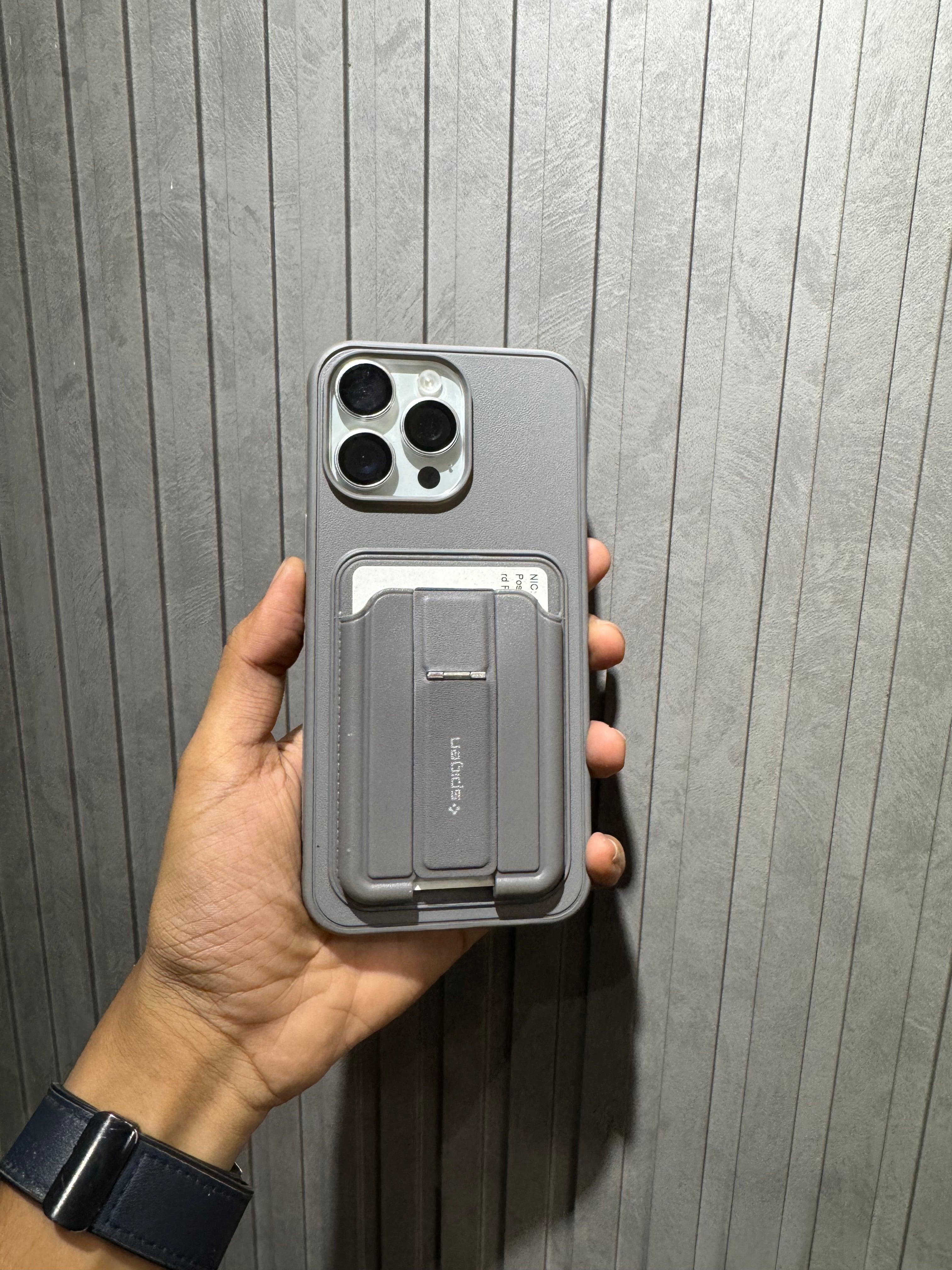 Spigen 3 in 1 Phone Case - Built in Card Holder & Phone Stand Case