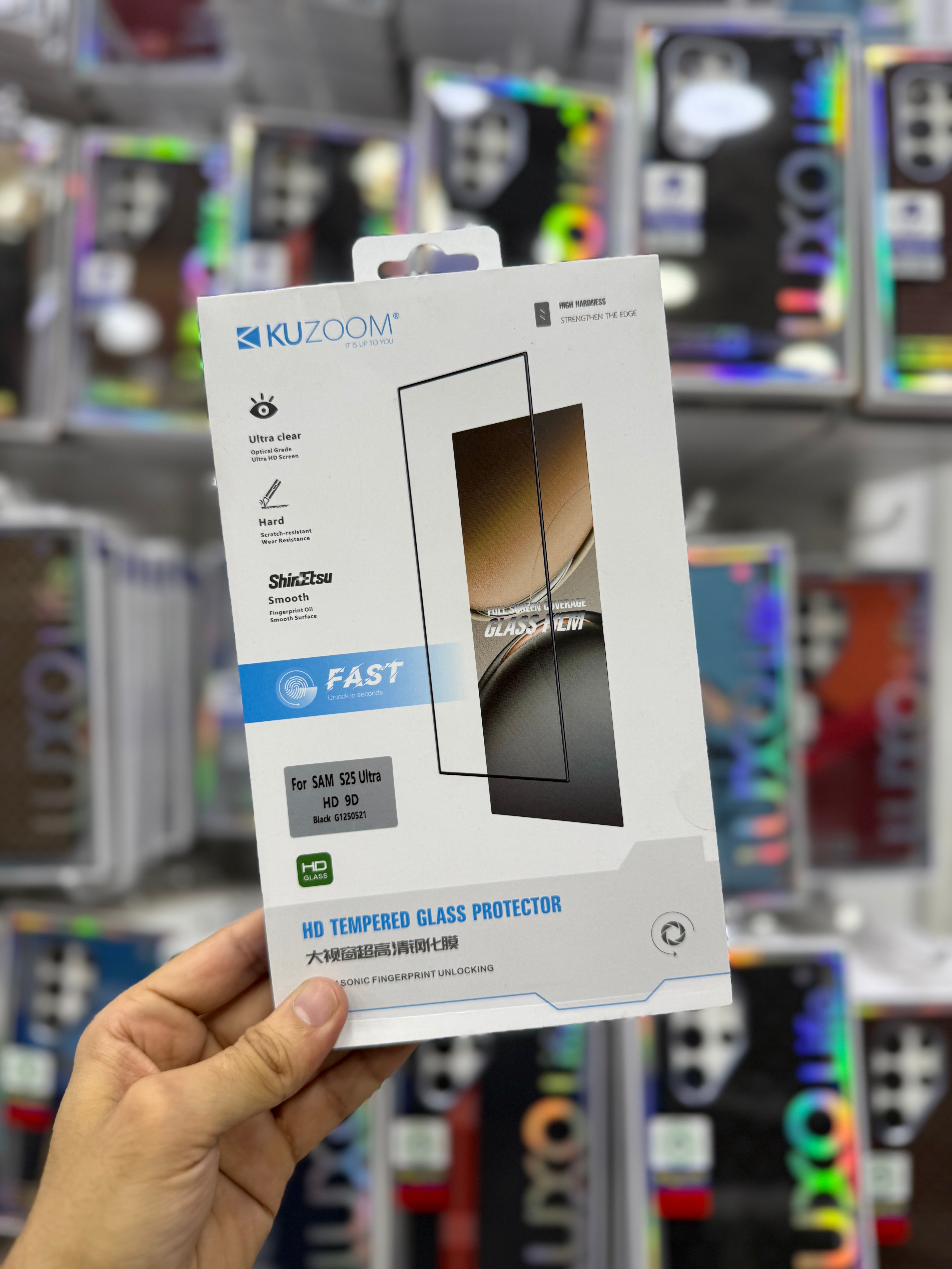 Kuzoom Clear Screen Protector - S25 Ultra