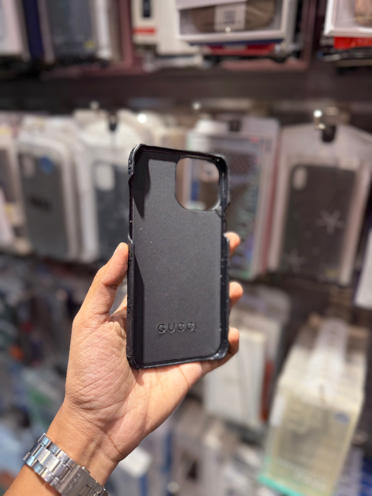 Gucci Embosed Premium Case for iPhone