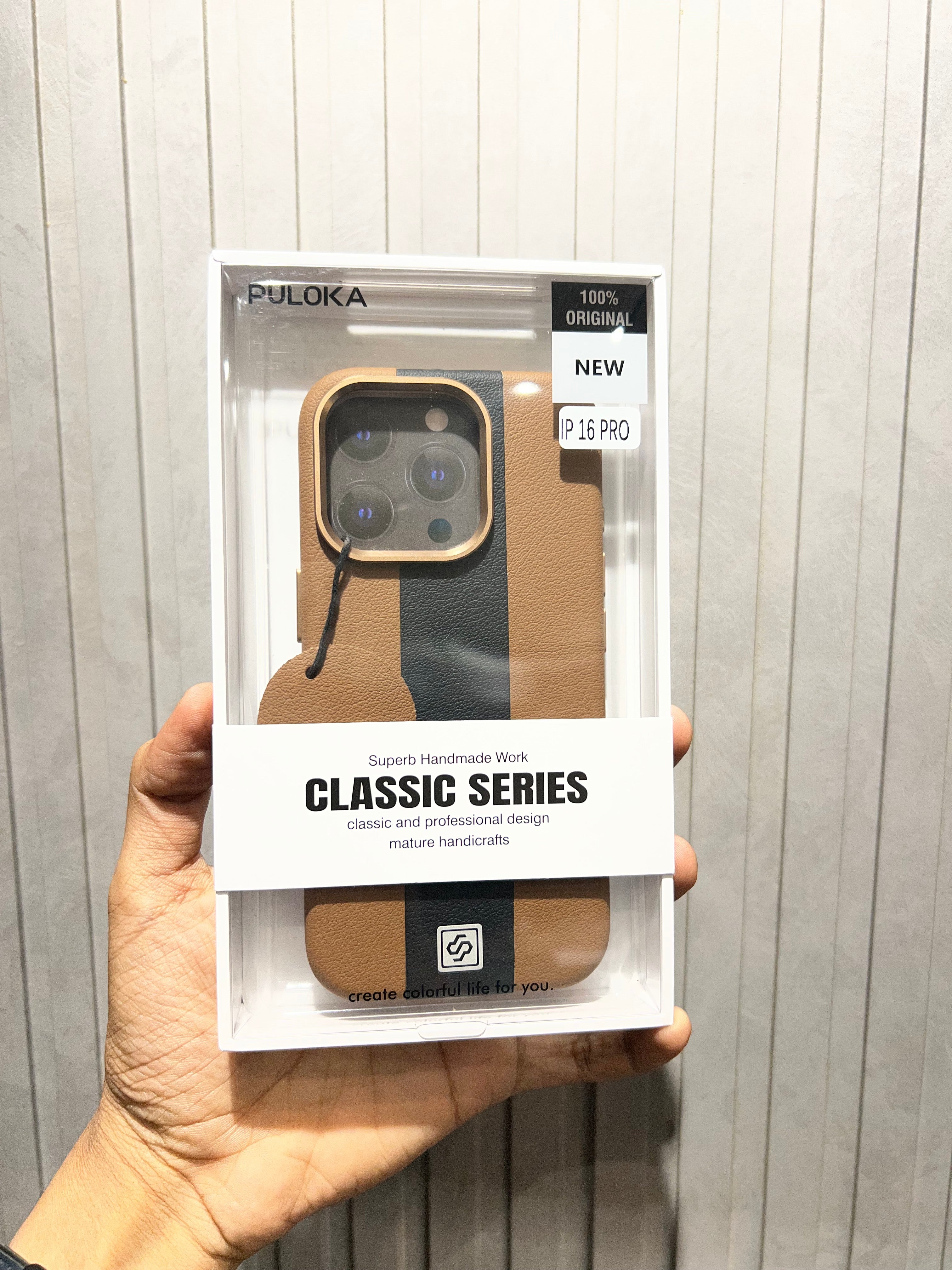 Puloka Classic Vintage Leather for iPhone