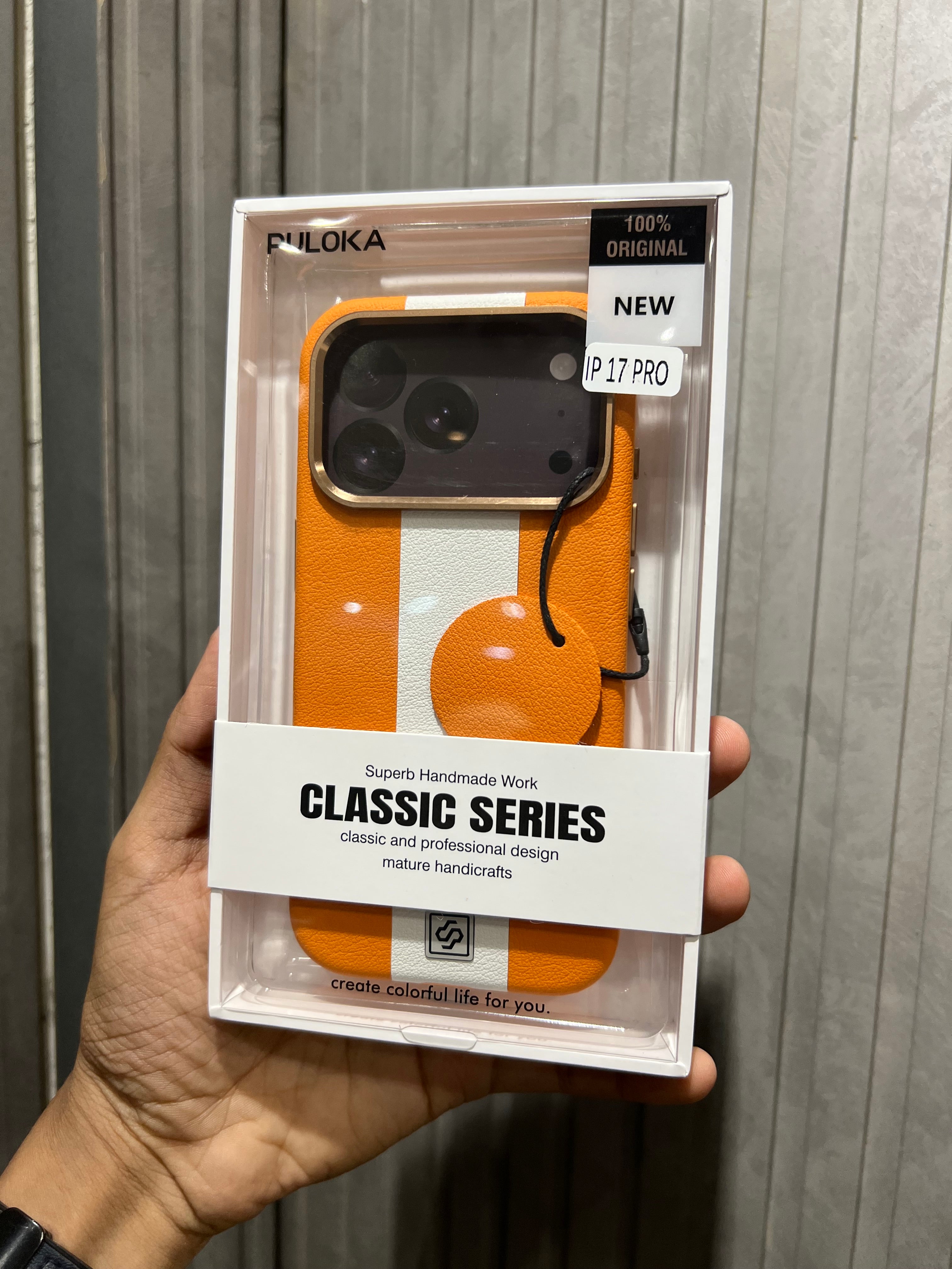 Puloka Classic Vintage Leather for iPhone