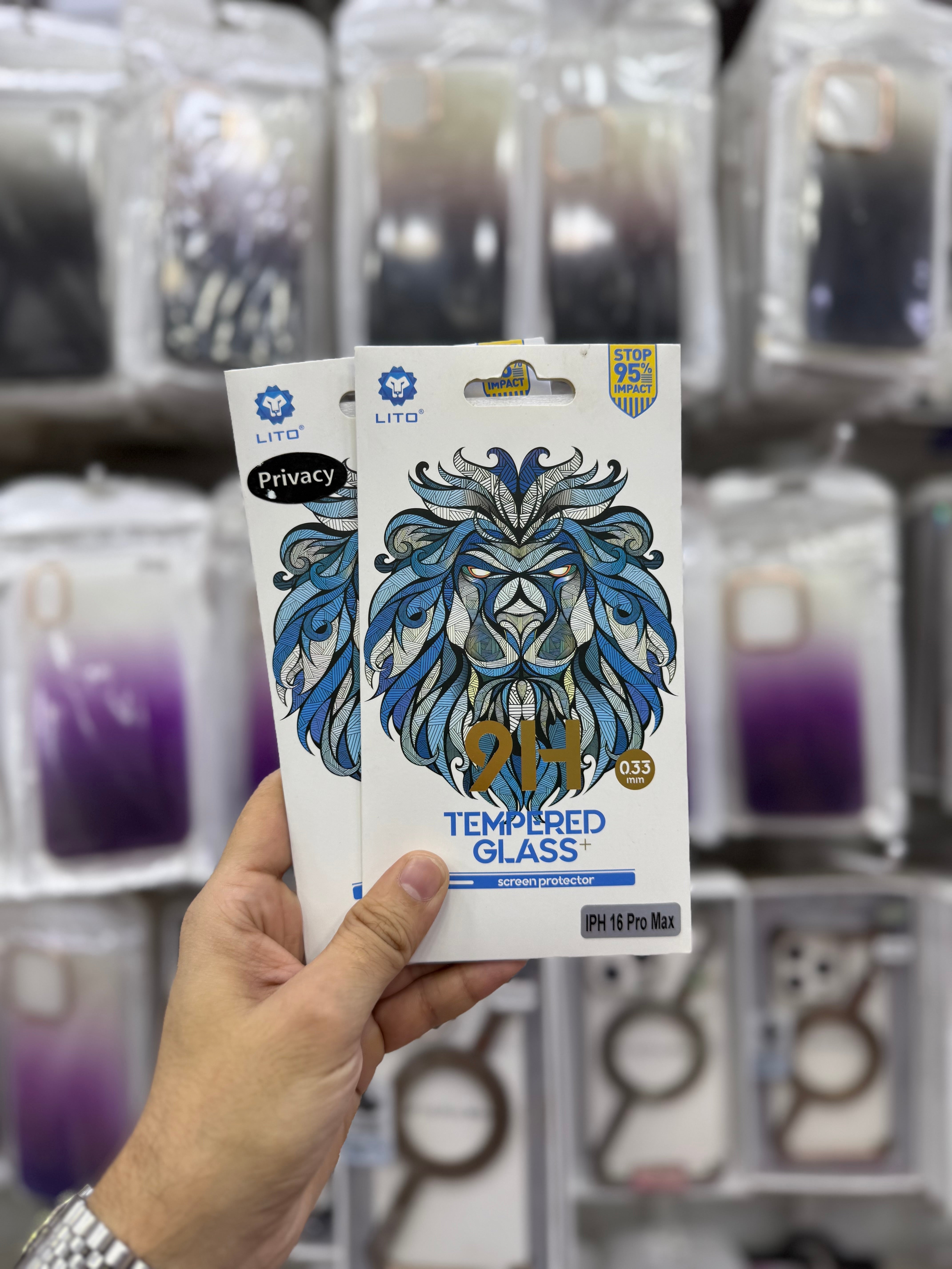 Lito 9H Clear Screen Protector - 16 Pro Max