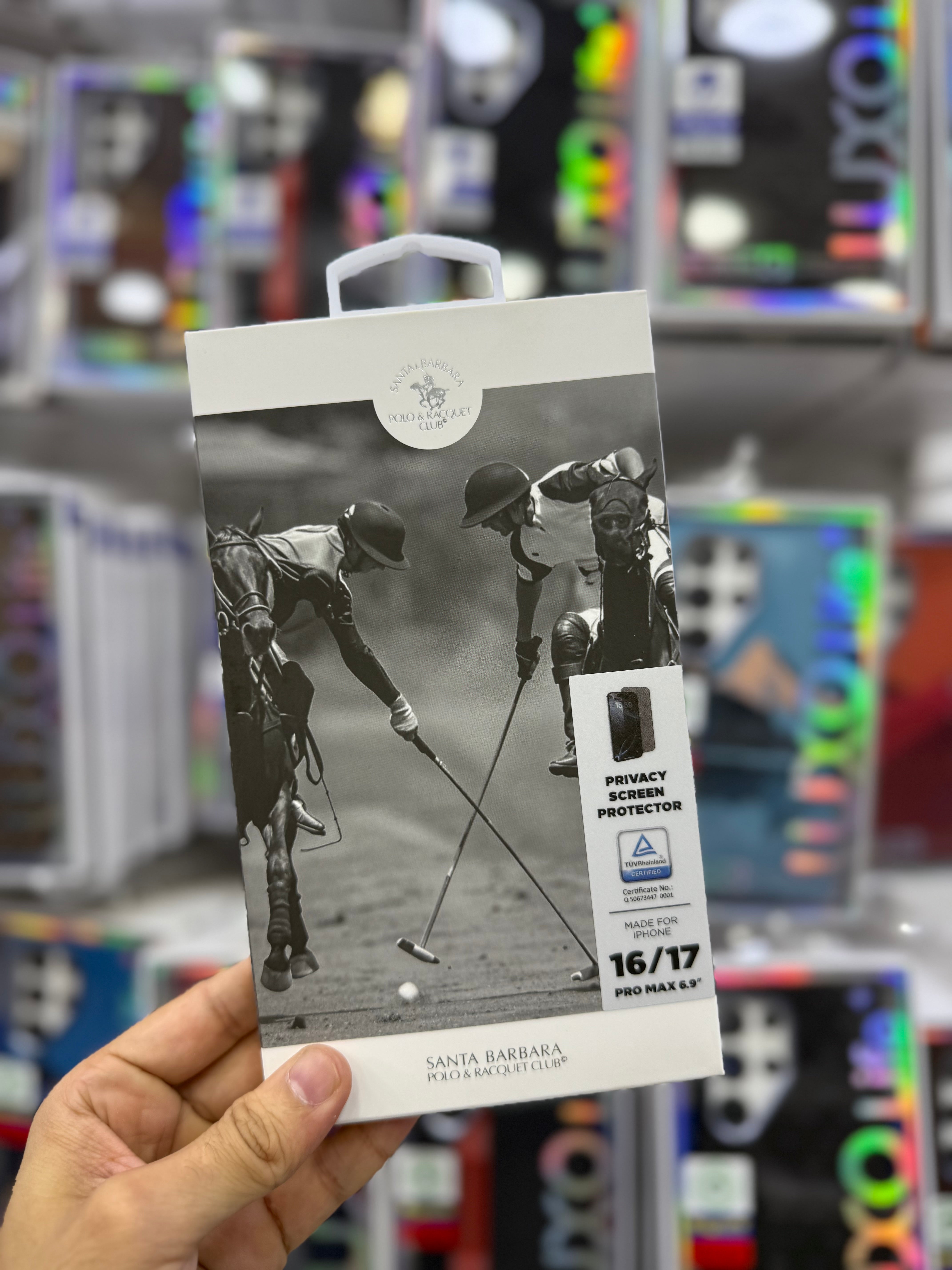 Polo Privacy Screen Protector - 16 Pro Max/17 Pro/17 Pro Max