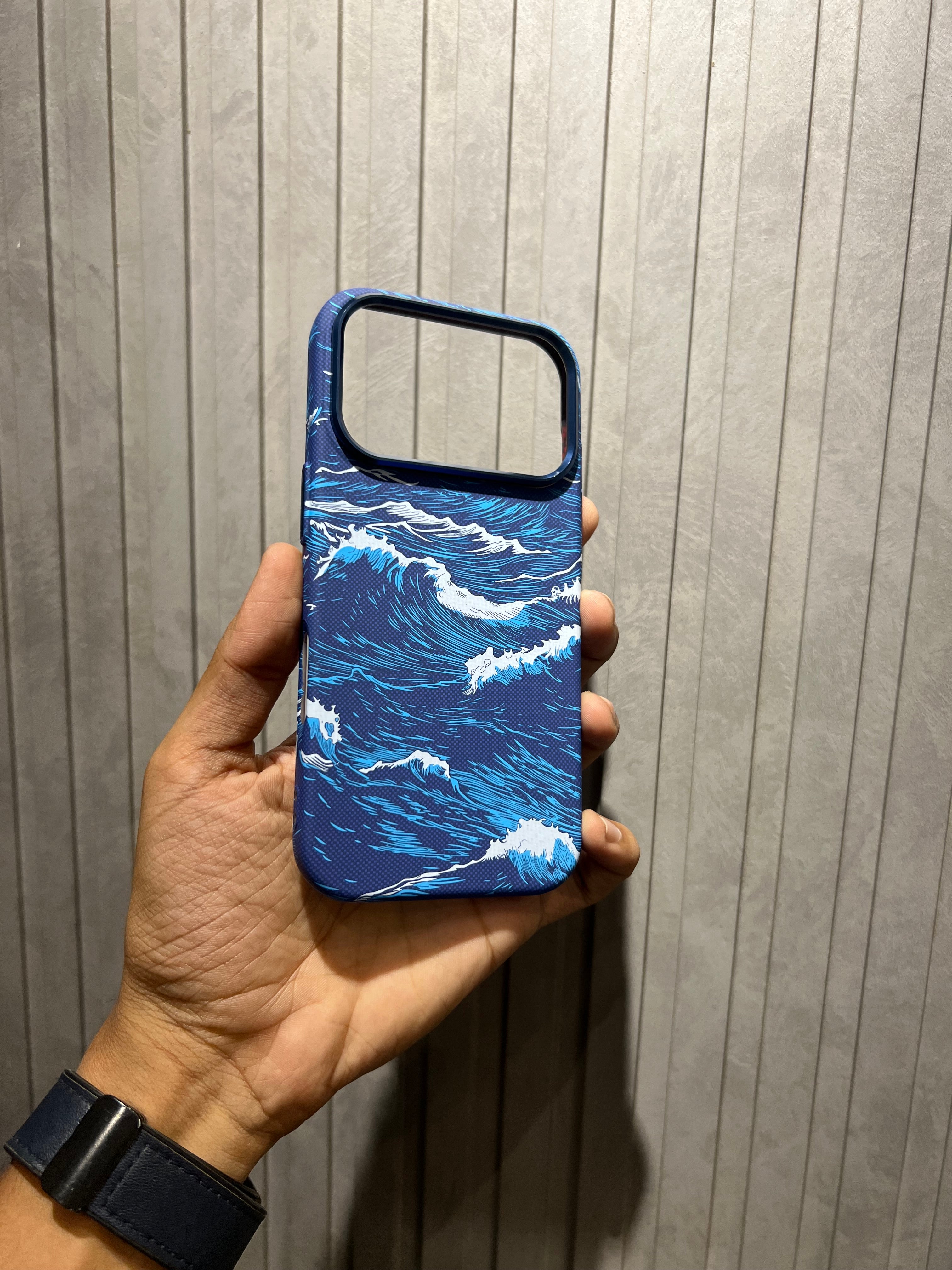 Ocean Wave Carbon case for iPhone