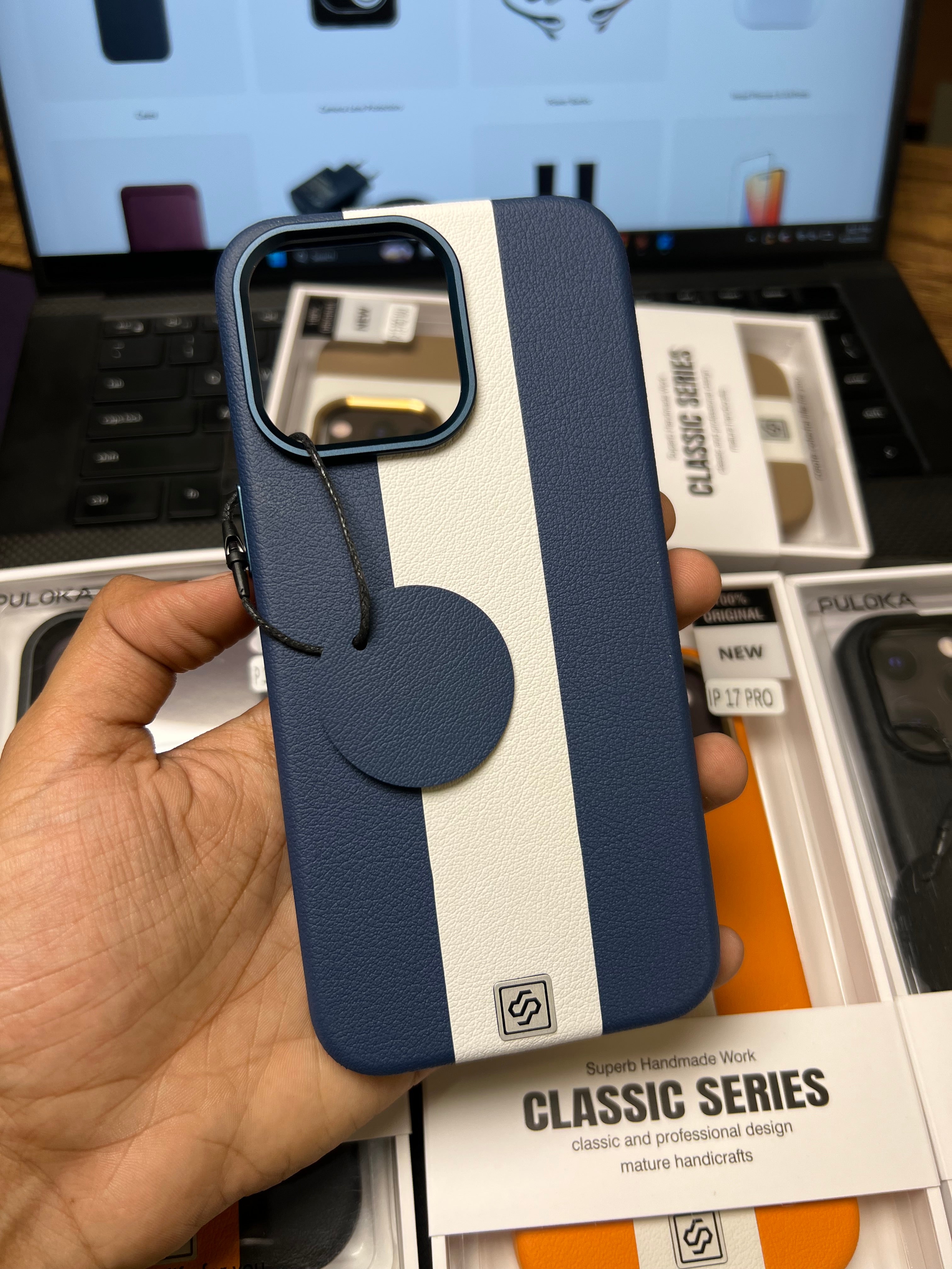 Puloka Classic Vintage Leather for iPhone