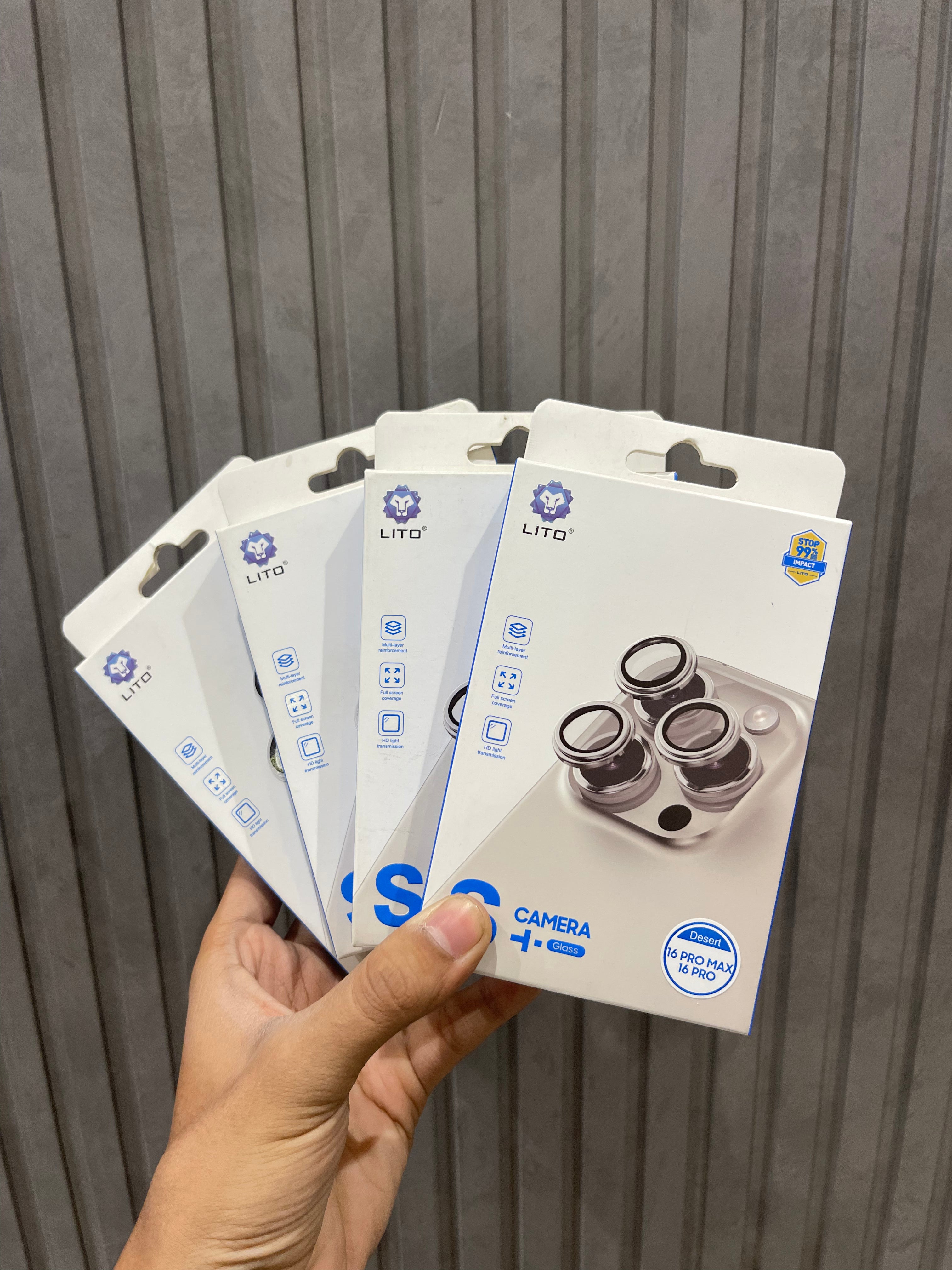 Lito S+ Metal Camera Lens Ring Protector - 17 Pro / Pro Max