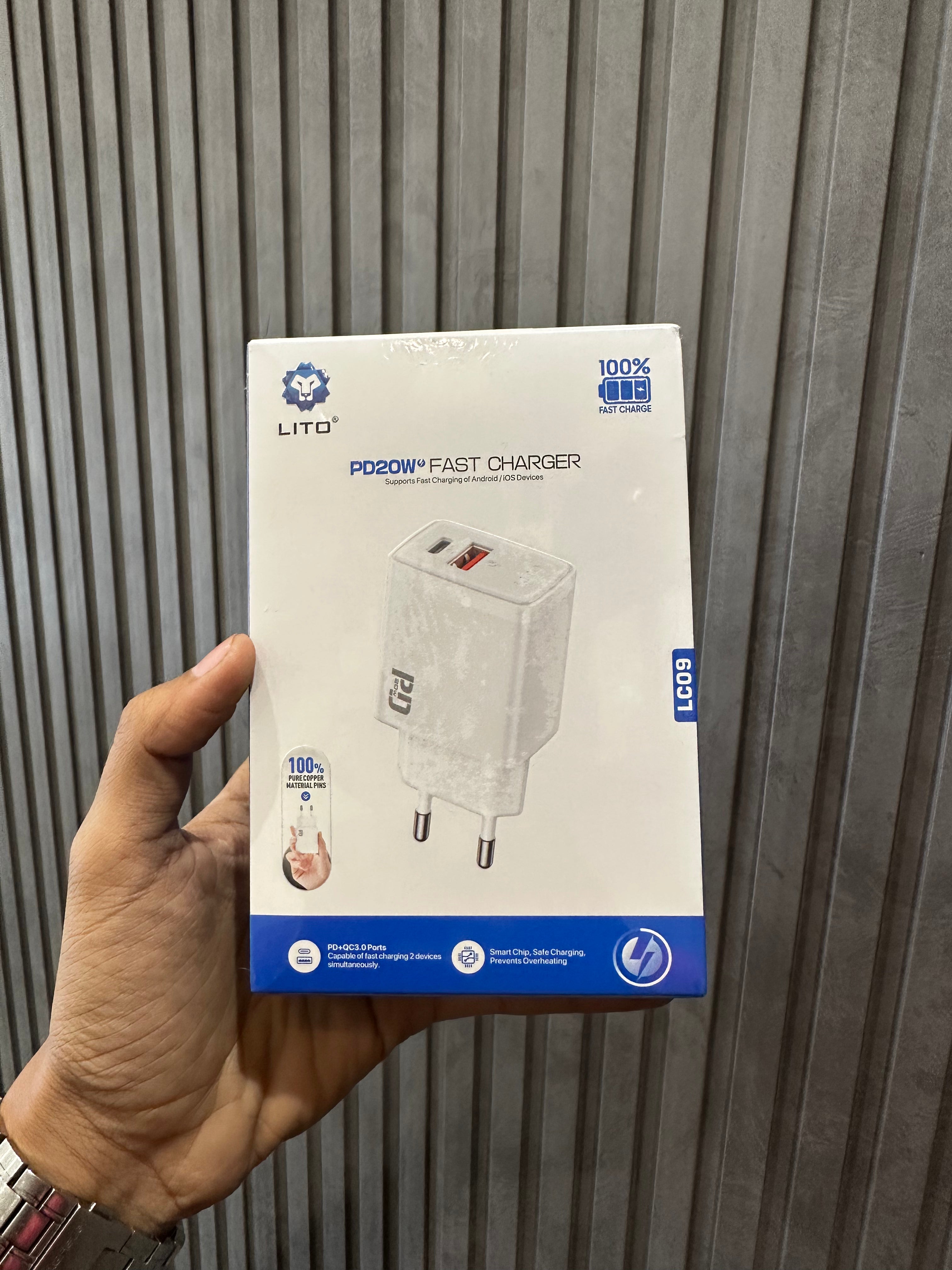 LITO 20W PD Fast Charger Adapter - LC09