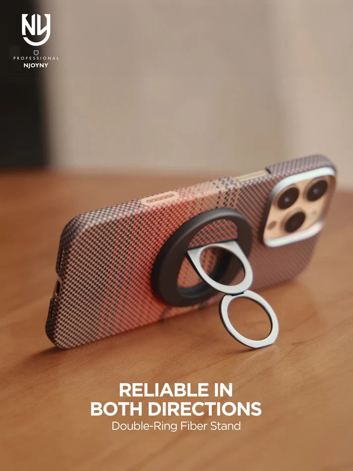 NJOYNY Magnetic Phone Holder & Stand Ring
