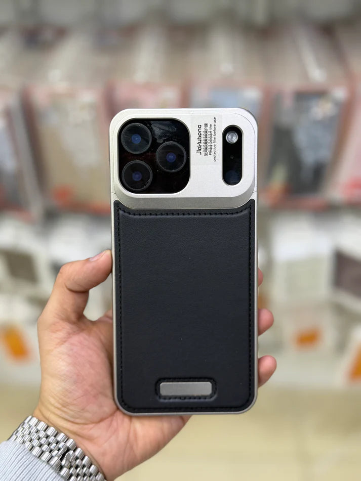 Perfume Leather Metallic Premium Case for iPhone