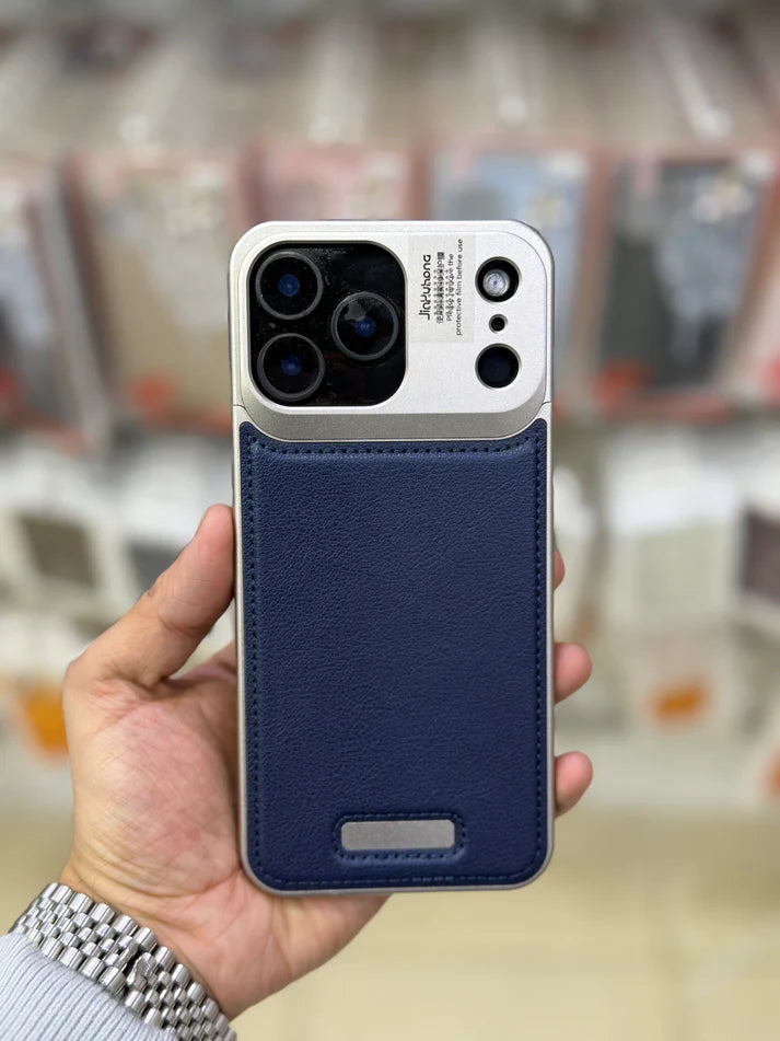 Perfume Leather Metallic Premium Case for iPhone
