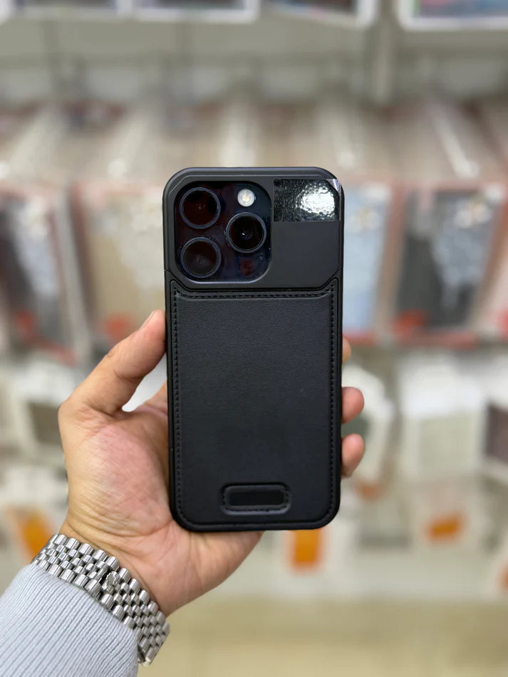 Perfume Leather Metallic Premium Case for iPhone