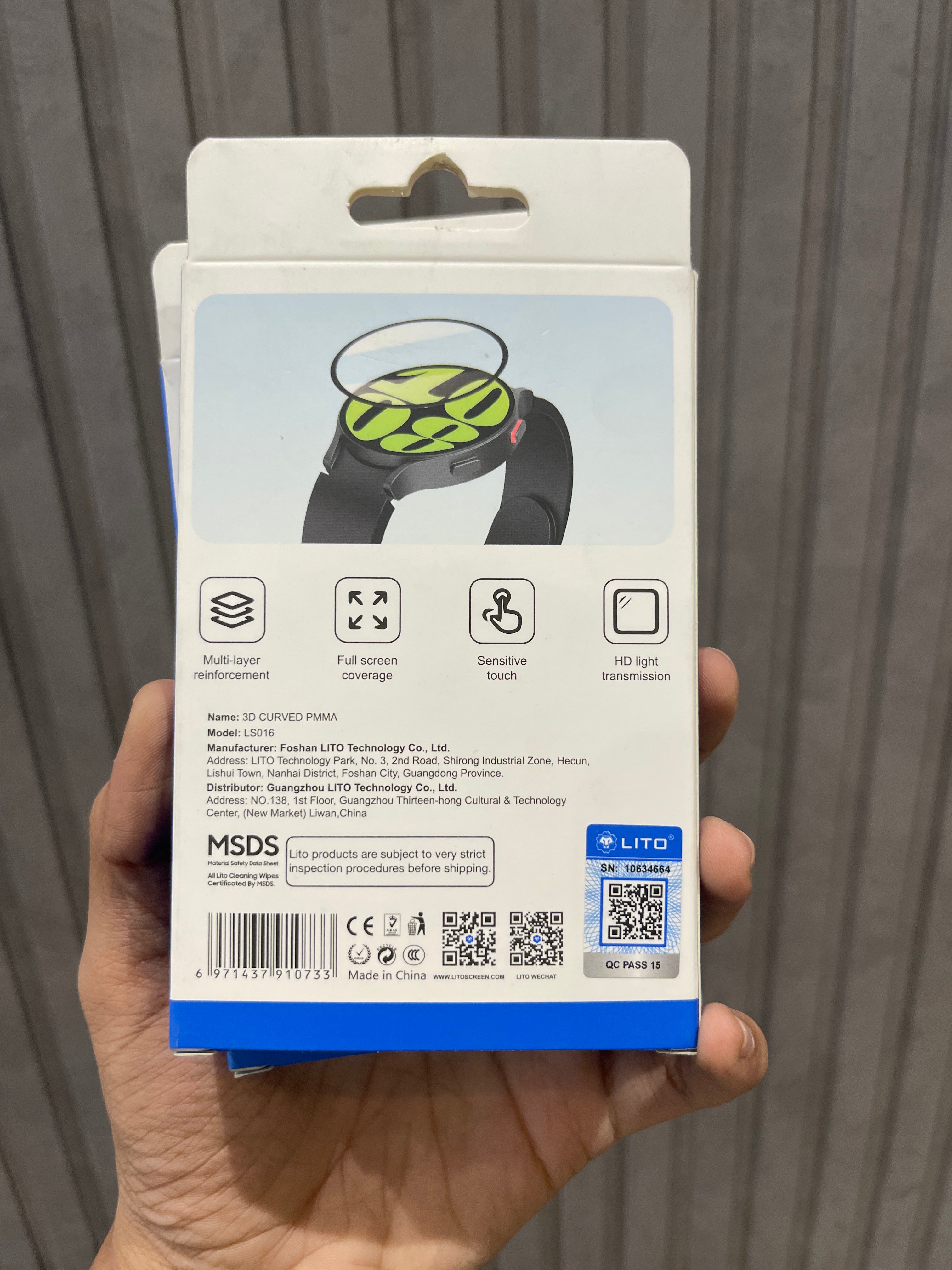 Lito S+ Flexible Screen Protector for Samsung Watch