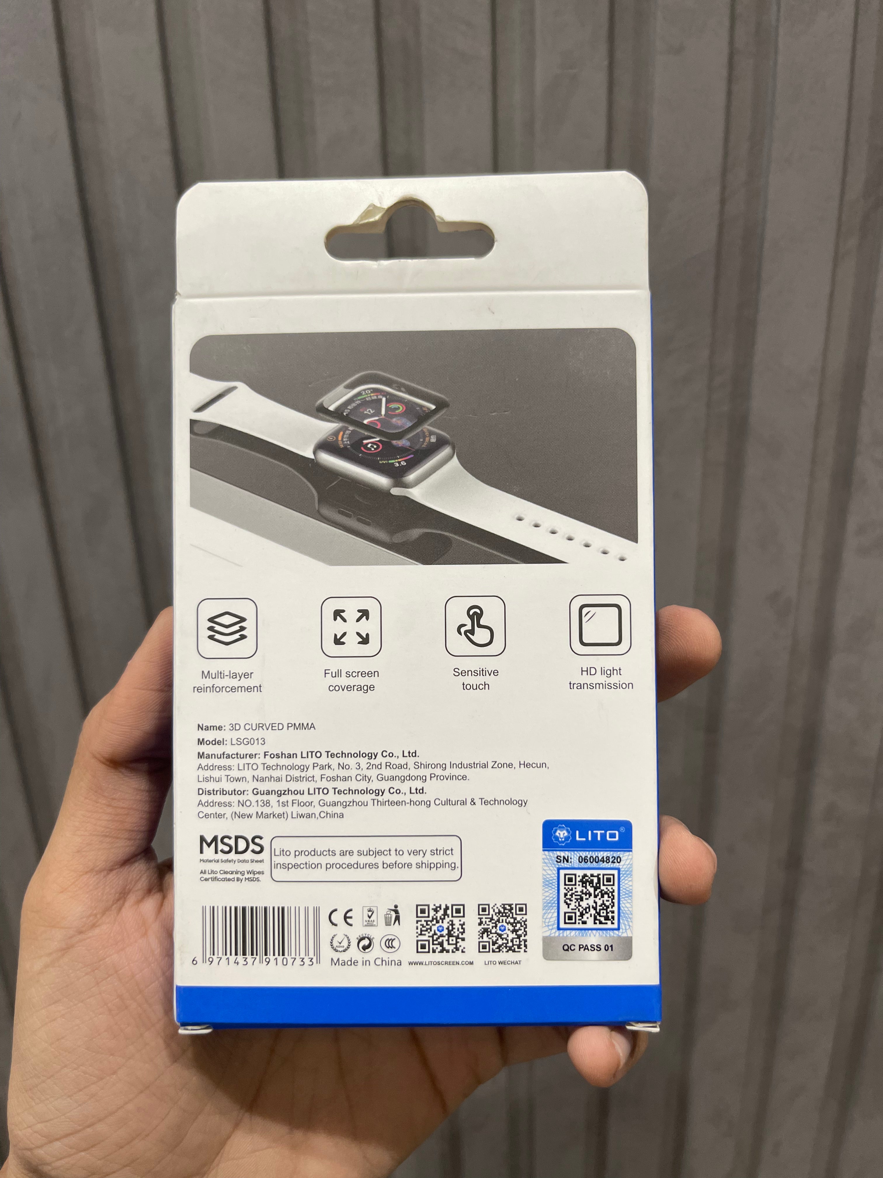 Lito S+ Flexible Screen Protector for Apple Watch